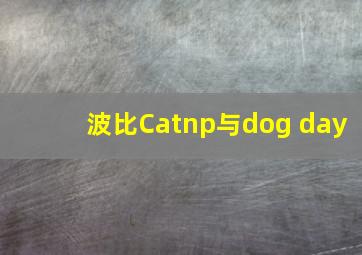 波比Catnp与dog day